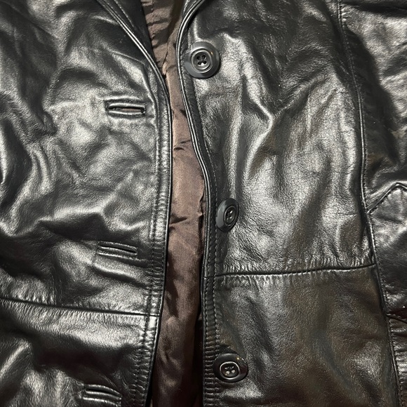Vintage Wilson leather and suede leather jacket - Picture 3 of 6